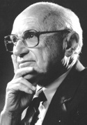 Former Hoover fellow and Nobel laureate Milton Friedman.