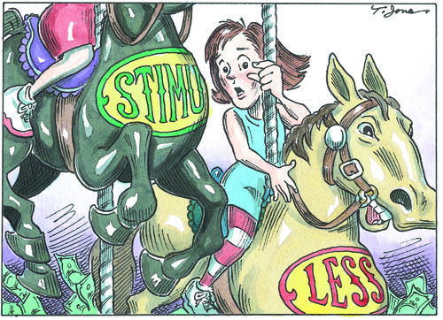 Stimulus merry go round