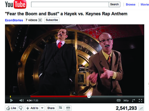 &quot;Fear the Boom and Bust&quot; video clip