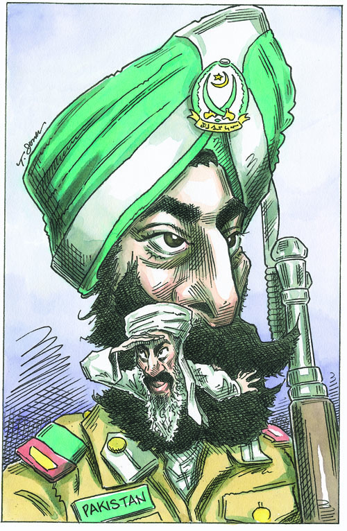 Khalid Sheik Muhammad cartoon 