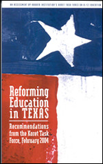 REFORMING EDUCATION IN TEXAS