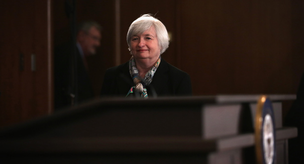 Federal Reserve chair Janet Yellen.