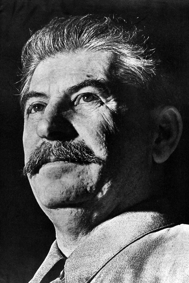 Photographic portrait of the “Great and Generous Leader,” Joseph Stalin.