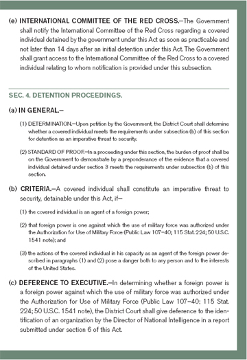 A Model Administrative Detention Statute